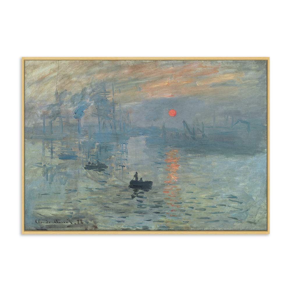 Amazon.co.jp: アートパネル 『日の出・印象』世界の名画 フランス